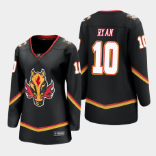 Women Calgary Flames Derek Ryan #10 2021 Special Edition Black Jersey