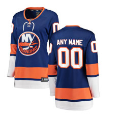 Women CUSTOM New York Islanders Royal Home Primegreen Authentic Jersey