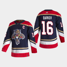 Men's Florida Panthers Aleksander Barkov #16 Season Reverse Retro Authentic Special Edition Navy Jersey With 2023 Stanley Cup Patch