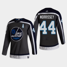 Men's Winnipeg Jets Josh Morrissey #44 2021 Season Reverse Retro Authentic Gray Jersey