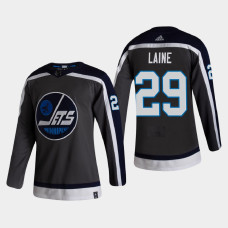 Men's Winnipeg Jets Patrik Laine #29 2021 Season Reverse Retro Authentic Gray Jersey