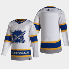 Men's Buffalo Sabres 2021 Season Reverse Retro Authentic Pro Special Edition White Jersey