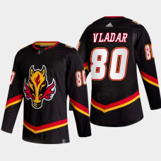 Dan Vladar Calgary Flames Alternate Black Authentic Jersey 2022-23