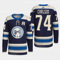 Washington Capitals John Carlson #74 Alternate Navy 2022-23 Jersey Authentic