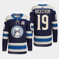 Washington Capitals Nicklas Backstrom #19 Alternate Navy 2022-23 Jersey Authentic