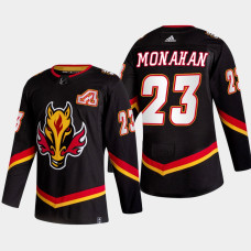 Sean Monahan Calgary Flames Alternate Black Authentic Jersey 2022-23