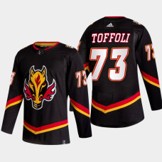 Tyler Toffoli Calgary Flames Alternate Black Authentic Jersey 2022-23