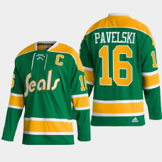 Dallas Stars Joe Pavelski #16 Team Classics Green 2022 Jersey Heritage