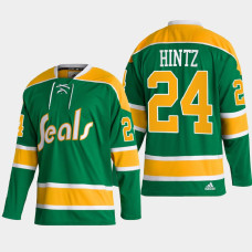 Dallas Stars Roope Hintz #24 Team Classics Green 2022 Jersey Heritage