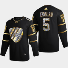 Aaron Ekblad Florida Panthers 2022 Stanley Cup Playoffs Black Diamond Edition Jersey Authentic