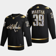 Anthony Mantha Washington Capitals 2022 Stanley Cup Playoffs Black Diamond Edition Jersey Authentic