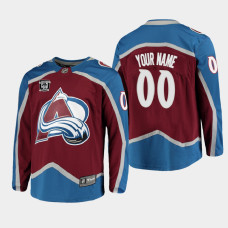 Colorado Avalanche 2021 Honor Willie O'Ree Celebrate Equality MLK Jr. Day Burgundy Jersey