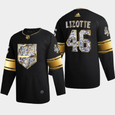 Blake Lizotte Los Angeles Kings 2022 Stanley Cup Playoffs Black Diamond Edition Jersey Authentic