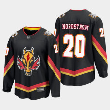 Men's Calgary Flames Joakim Nordstrom #20 Special Edition 2021 Breakaway Black Jersey