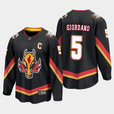 Men's Calgary Flames Mark Giordano #5 Special Edition 2021 Breakaway Black Jersey