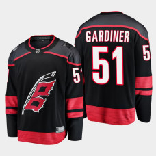 Carolina Hurricanes Jake Gardiner 2022-23 Primary Home Black #51 Jersey Breakaway Player