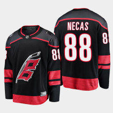 Carolina Hurricanes Martin Necas 2022-23 Primary Home Black #88 Jersey Breakaway Player