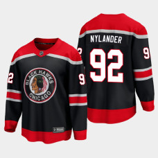 Men's Chicago Blackhawks Alex Nylander #92 Special Edition 2021 Breakaway Black Jersey