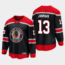 Men's Chicago Blackhawks Mattias Janmark #13 Special Edition 2021 Breakaway Black Jersey