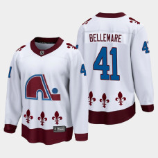 Men's Colorado Avalanche Pierre-Edouard Bellemare #41 Special Edition 2021 Breakaway White Jersey