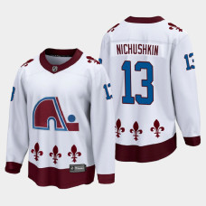 Men's Colorado Avalanche Valeri Nichushkin #13 Special Edition 2021 Breakaway White Jersey