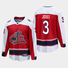 Men's Columbus Blue Jackets Seth Jones #3 Special Edition 2021 Breakaway Red Jersey