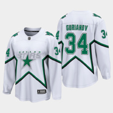 Men's Dallas Stars Denis Gurianov #34 Special Edition 2021 White Jersey