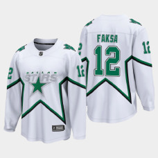 Men's Dallas Stars Radek Faksa #12 Special Edition 2021 White Jersey