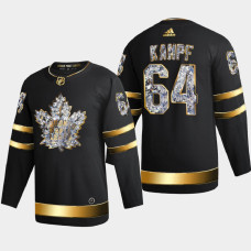 David Kampf Toronto Maple Leafs 2022 Stanley Cup Playoffs Black Diamond Edition Jersey Authentic