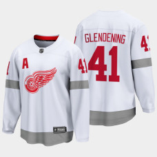 Men's Detroit Red Wings luke glendening #41 Special Edition 2021 White Jersey