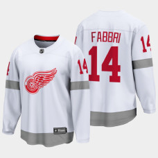 Men's Detroit Red Wings Robby Fabbri #14 Special Edition 2021 White Jersey