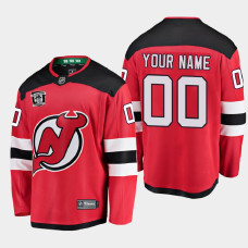 New Jersey Devils 2021 Honor Willie O'Ree Celebrate Equality MLK Jr. Day Red Jersey