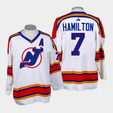 Dougie Hamilton New Jersey Devils 2022-23 Reverse Retro 2.0 Replica White Jersey