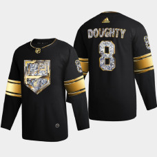 Drew Doughty Los Angeles Kings 2022 Stanley Cup Playoffs Black Diamond Edition Jersey Authentic