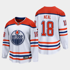 Men's Edmonton Oilers James Neal #18 Special Edition 2021 White Jersey