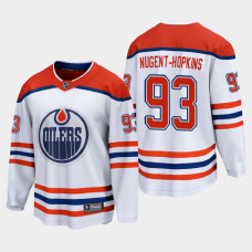 Men's Edmonton Oilers Ryan Nugent-Hopkins #93 Special Edition 2021 White Jersey