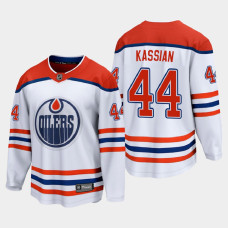 Men's Edmonton Oilers Zack Kassian #44 Special Edition 2021 White Jersey