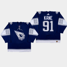 Evander Kane Edmonton Oilers 2022-23 Reverse Retro 2.0 Replica Navy Jersey