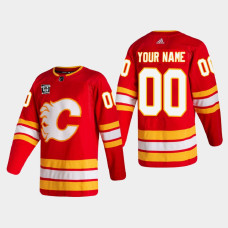 Calgary Flames 2021 Honor Willie O'Ree Celebrate Equality MLK Jr. Day Red Jersey