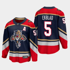 Men's Florida Panthers Aaron Ekblad #5 Special Edition 2021 Blue Jersey