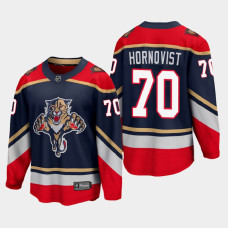 Men's Florida Panthers Patric Hornqvist #70 Special Edition Blue Jersey With 2023 Stanley Cup Patch