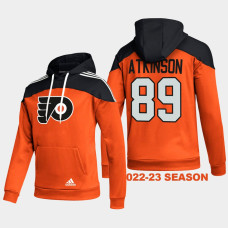 Philadelphia Flyers #89 Cam Atkinson 2022-23 Stylish Orange Hoodie AEROREADY Pullover