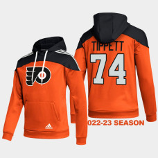 Philadelphia Flyers #74 Owen Tippett 2022-23 Stylish Orange Hoodie AEROREADY Pullover