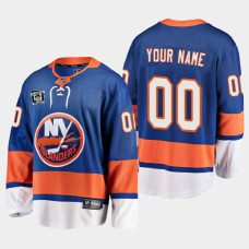 New York Islanders 2021 Honor Willie O'Ree Celebrate Equality MLK Jr. Day Blue Jersey