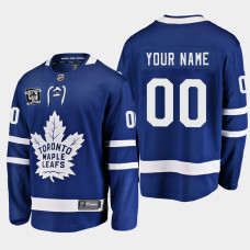 Toronto Maple Leafs 2021 Honor Willie O'Ree Celebrate Equality MLK Jr. Day Blue Jersey