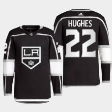 Jack Hughes Los Angeles Kings 2022 NHL Draft Black Jersey Authentic Primegreen Home