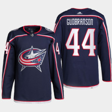 Columbus Blue Jackets Erik Gudbranson Navy Home Primegreen Authentic Jersey 2022