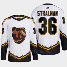 Boston Bruins 2022 Reverse Retro 2.0 Anton Stralman White Authentic Primegreen Jersey Men's