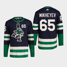 Ilya Mikheyev Reverse Retro 2.0 2022 Vancouver Canucks Navy Jersey Authentic Primegreen #65