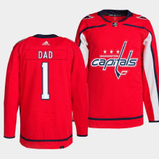 2022 Fathers Day Gift Washington Capitals Red Greatest Dad Jersey Primegreen